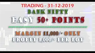 BANKNIFTY BEST CCI DIVERGENCE TRADING || EASY WAY TO EARN WITH MAX ACCURACY RATIO || 20191231