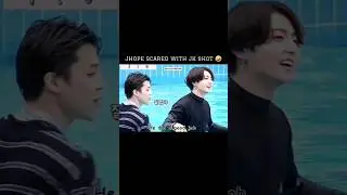jhope scared with jungkook 💜#shorts #btsforever #taekook moments #taekook love forever 💜