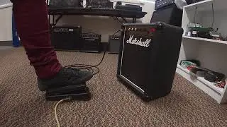 Thomas Organ wah with stack of dimes inductor