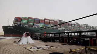 Suez Canal Cleared for Shipping