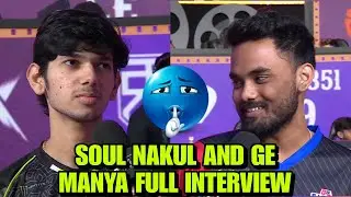 Nakul and Manya interview 👀 #godlike #bgmi #bgms #scout #soul #jonathangaming
