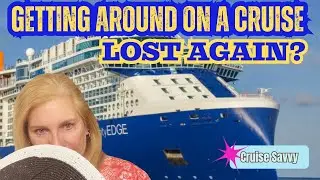 How I Navigate a Cruise Ship (Without Getting Lost!) #cruise 