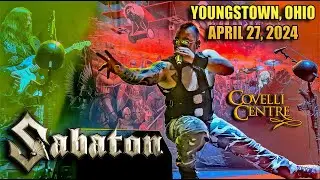 Sabaton // Youngstown, Ohio - April 27, 2024 // Covelli Centre