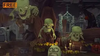 FREE Halloween Logo Reveal Intro Template