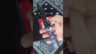 Skeleton Head Folding Knife Unboxingknife#Shorts#YouTubeShorts#Trending#Viral#HowTo#KnifeSkills