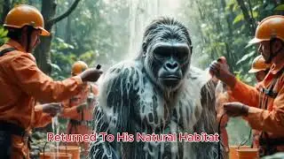 Heroic Rescue Team Saves Gorilla Covered in Millions of Parasites and Bees A Shocking SurvivalStory!