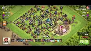 TH13 VS TH13 EASY STRATEGY PERFECT STAR(GRAND WARDEN AND COCO LOAN) WITH SWAG TROOPS💪
