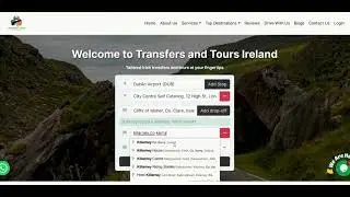 How to Book Taxi Tour | Airport Transfer | Taxi Day Trips Ireland