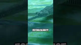 Гавиал 🐊 Крокодил с необычной внешностью! #животные