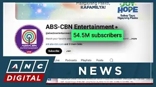 ABS-CBN Entertainment YouTube remains Southeast Asia's most subscribed media & entertainment channel