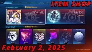 February 2 Rocket League Item Shop: CRIMSON METEOR STORM GOAL EXPLOSION!