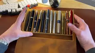 First impressions: Galen Leather Magnum Opus pen case for 12 pens