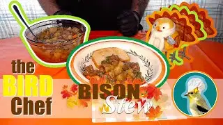 Рагу из бизона | Быстрый и простой рецепт | The BIRD Chef