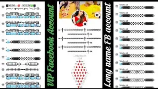 Make facebook vip account | vip bio, vip name, works symbol, jungle name | fb vip ID kaise banaye