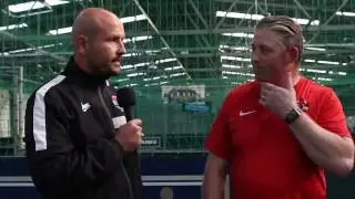 Steve Wraith interviews Alun Armstrong for The North East Football Show