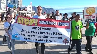 Bays of Sewage  Helderberg 'Stop the Sewage' peaceful protest