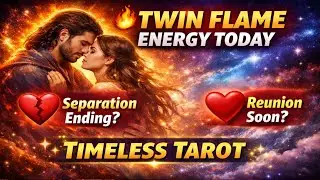 Twin Flame Current Energy Update Tarot Reading Today 🔥 | Timeless Hindi | Separation Ya Reunion? ✨