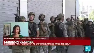 Deadly clashes erupt over judge investigating Beirut blast &bull; FRANCE 24 English
