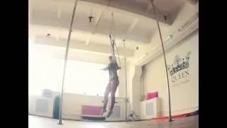 тренировка пол дэнс - Школа танцев Pole Dance Queen - Шумкова Александра