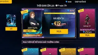 Free Fire - Shop Huyền B&iacute; Cuối Th&aacute;ng 1 Săn Trang Nobara & H&agrave;nh Động Hợp T&aacute;c Ch&uacute; Thuật Hồi Chiến