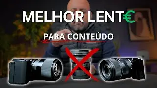Comprei 13 lentes... esta é a MELHOR para criar conteúdo!