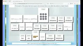 Berom Language Numbers Master Game