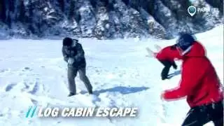 Log cabin escape | 56th Parallel