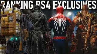 Ranking PlayStation 4 Exclusive Games!