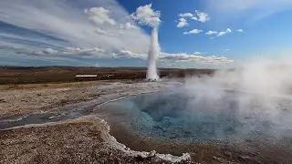 Exploring the Geysir - 360 Degree - 4k - VR Experience