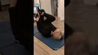 Supine Knees-to-Chest & Hip Stretch on Yoga Block | Deep Hip & Lower Back Relief