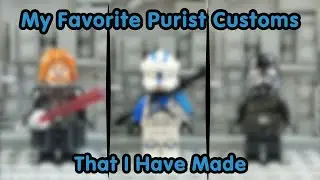 My Favorite Lego Purist Customs That I've Made!!!