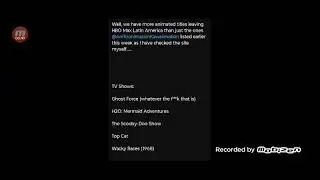 More animated titles to leave on HBO Max Latin America.
