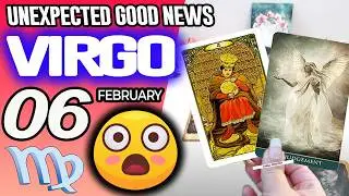 Virgo ♍😃 UNEXPECTED GOOD NEWS 😲 horoscope for today FEBRUARY 6 2026 ♍ #virgo tarot FEBRUARY