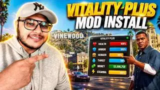 Real Life System in GTA 5! VitalityPlus Mod Install Guide (2026)