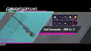 Field Commander AWM | New Premium Crate OP Opening 🔥