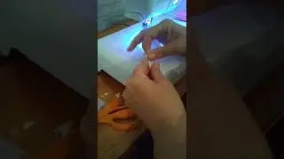 Angel gown sleeve tutorial 2/4
