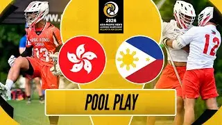 Hong Kong, China 🇭🇰 vs Philippines 🇵🇭 | Pool Play | 2026 Asia-Pacific Men's Lacrosse Championship