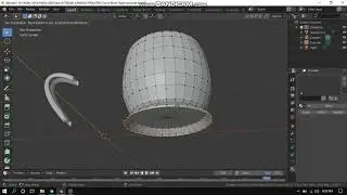 Curve dan Bevel Object di Blender