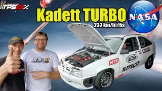 KADETT TURBO DA NASA O PODER DO MOTOR GM A MAIS DE 230 KM/H EM INCRÍVEIS 5 SEGUNDOS