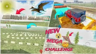 NEW MEGA RAMP CHALLENGE🔥#indianbikedriving3d @rohitgamingstudio6902@indianjokeryt473@MAXER76