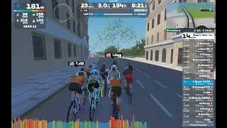 Stage 4 - Race - Tour de Zwift (D) on London - 1st place