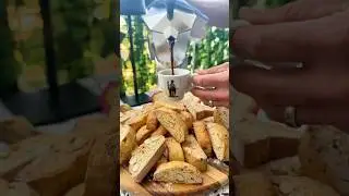 🇮🇹☕️Cantuccini Biscotti #cooking #baking #cookingvideo #italy #cookies #recipe