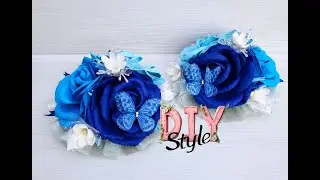 💝🤲How I Made a Store Look Bouquet at Home! DIY Bows for School! 💝🤲МК банты в школу своими руками!