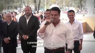 Inauguración del Viaducto Belenes y Plazoleta de CUCEA