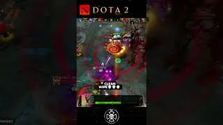 Dota 2┃Clean Sweep Across the Map! 📝🔥  -             #dota2 #shorts