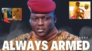 Why Does President Ibrahim Traor&eacute; Always Carry a Gun? The Untold Truth