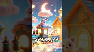 ✨ Soft Singing Lullaby for Babies | Dream Train Ride with Sleepy Bunny 🐰 #babymusic #bedtimesongs