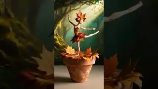 Dancing leaves