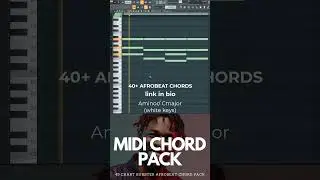 How to play Afrobeat chords #chordsprogression #musicproduction #flstudio