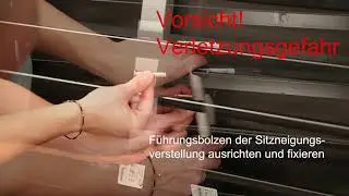 Montagevideo B2B mit Sitzneigungsverstellung
